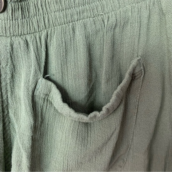 [Prana] Green Elastic Waist High Rise Comfortable Shorts - Picture 8 of 8